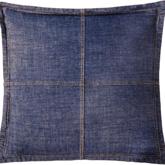 ATLINIA Linen Pillow King Sham / ELEGANT LIFE HOME Cotton Denim Pillow Cover - Picture 9 of 13